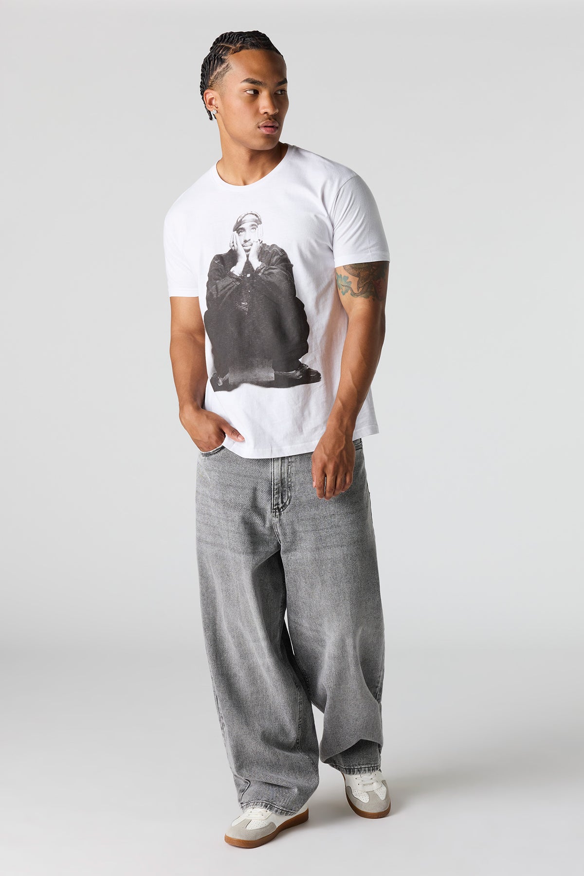 Vue alternative 3. T-shirt à imprimé Tupac