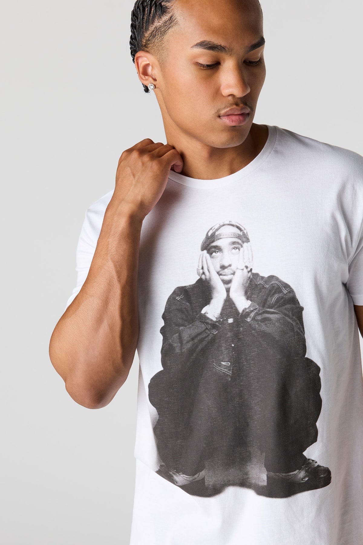 Vue alternative 4. T-shirt à imprimé Tupac