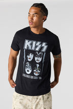 T-shirt à imprimé KISS