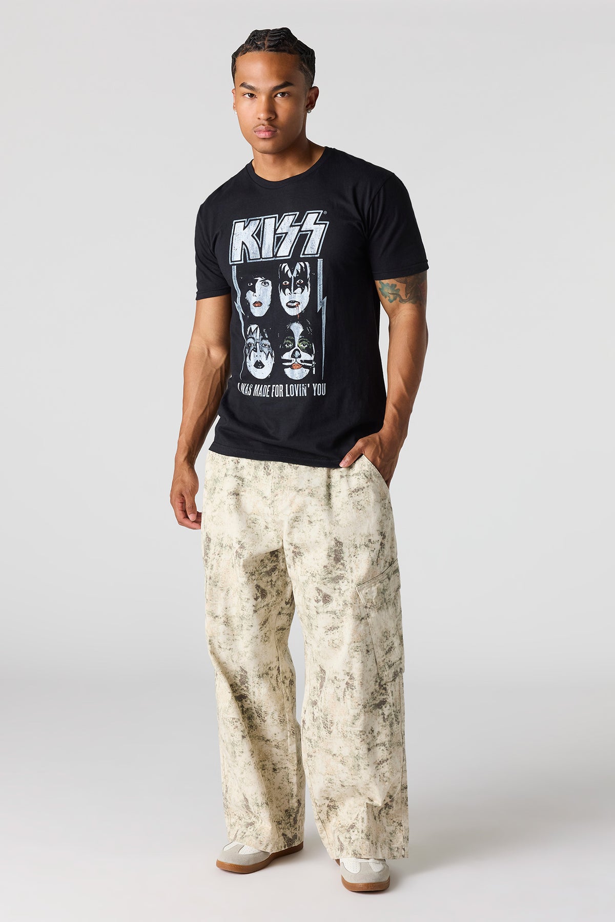 Vue alternative 3. T-shirt à imprimé KISS