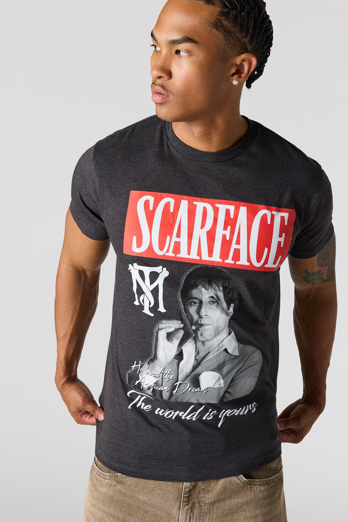 Vue alternative 4. T-shirt à imprimé Scarface