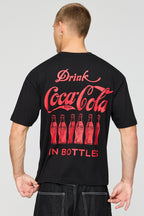 T-shirt carré à imprimé Coca-Cola 