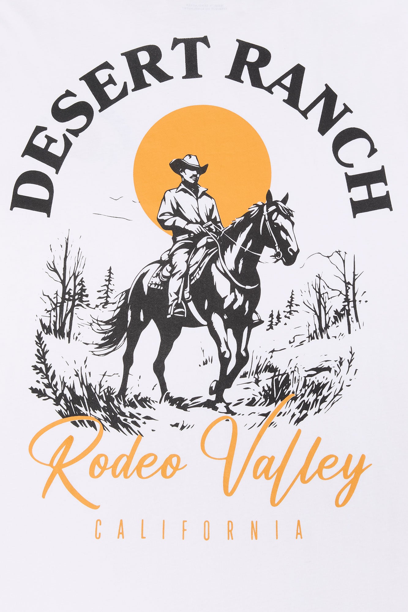 T-shirt à imprimé Desert Ranch