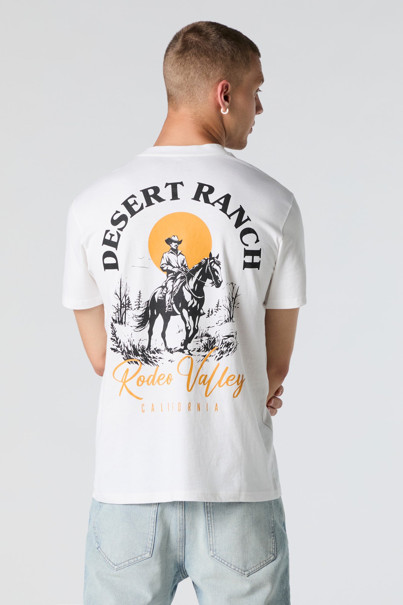 T-shirt à imprimé Desert Ranch