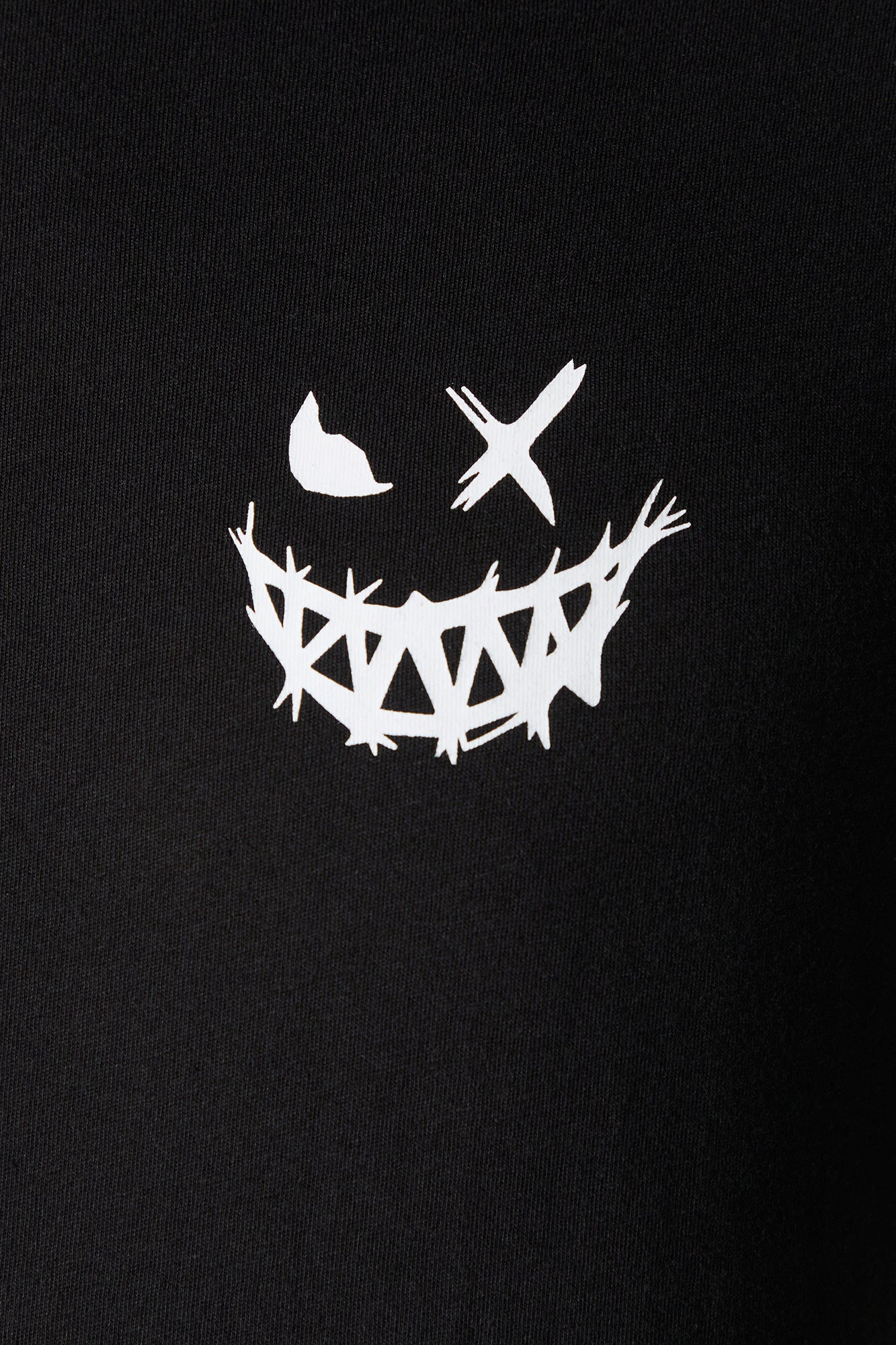 T-shirt à imprimé Evil Smiley