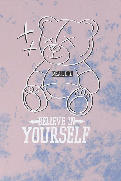 T-shirt à imprimé Believe In Yourself