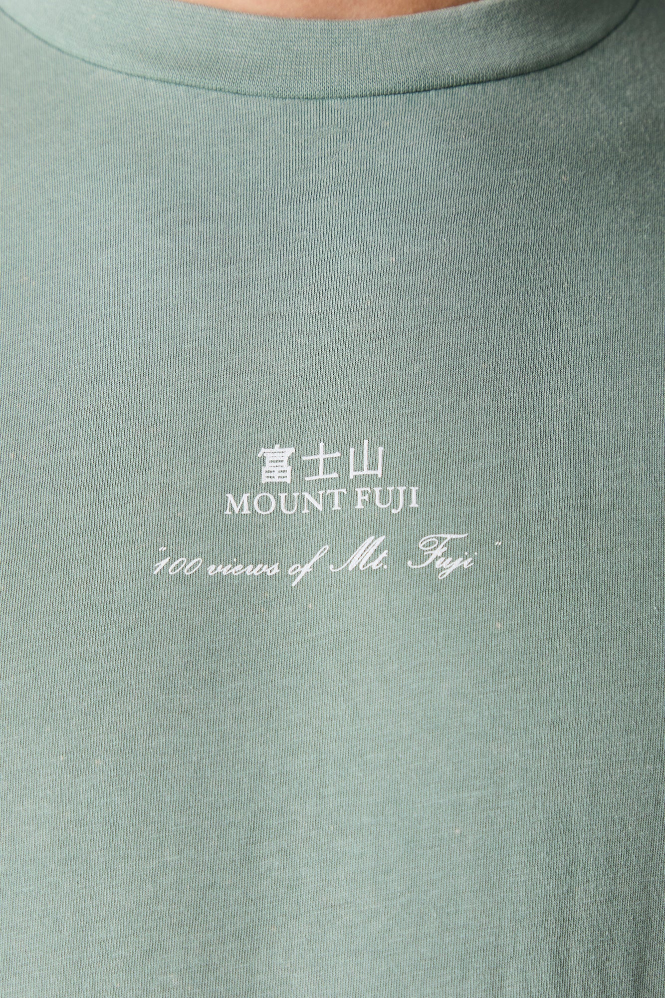 T-shirt à imprimé Mount Fuji