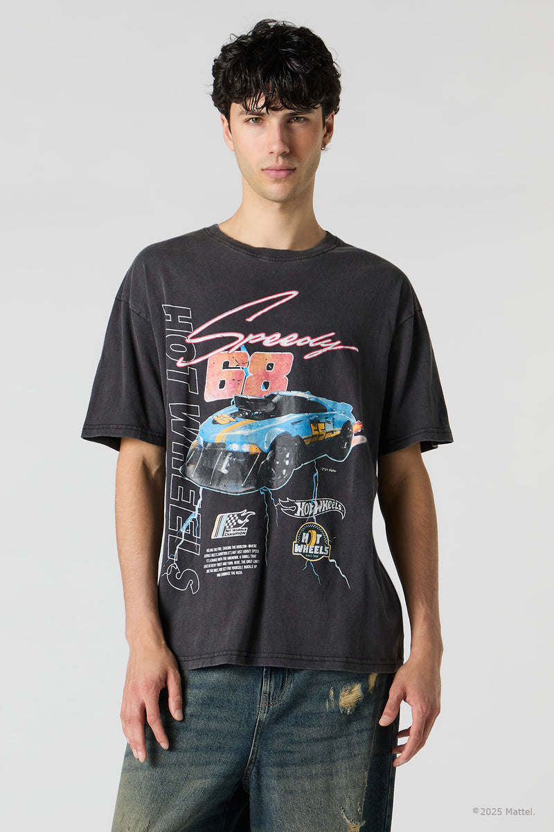 T-shirt à imprimé Hot Wheels Speedy