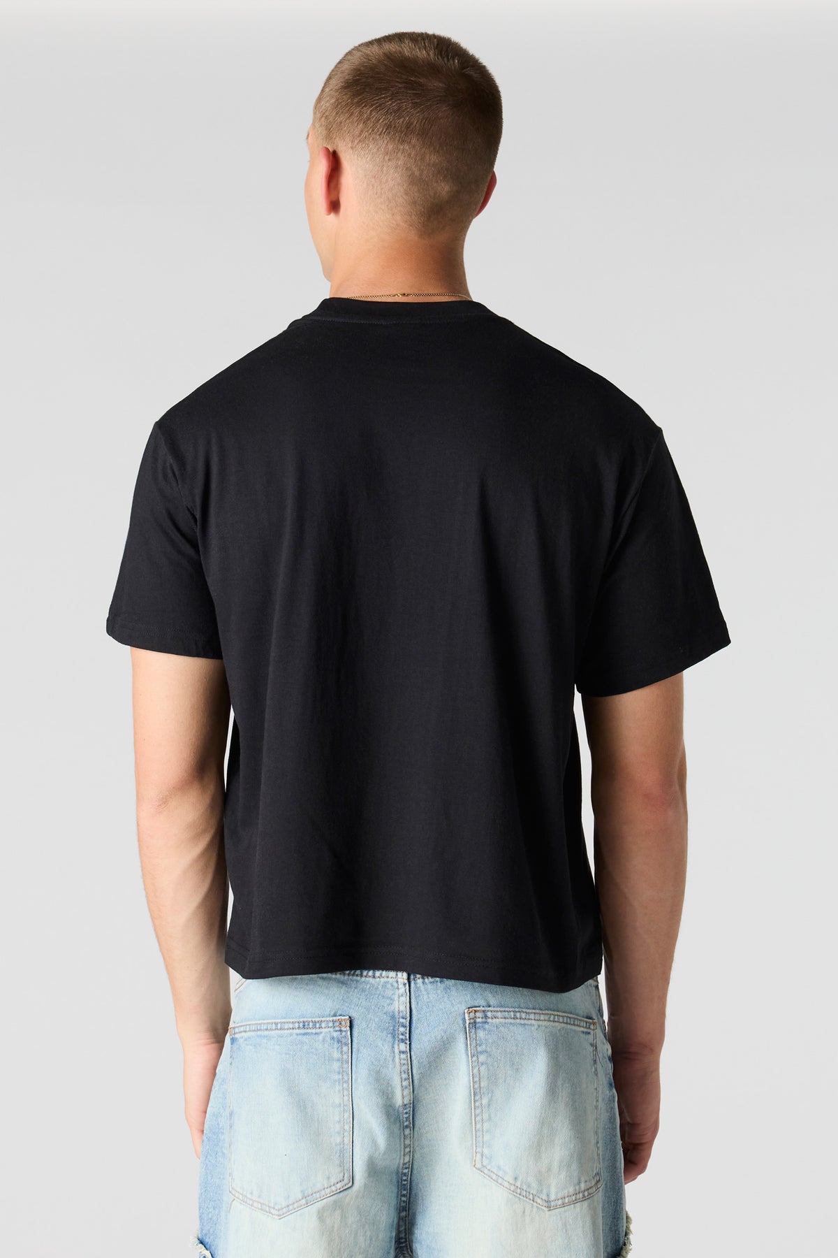 Alt View 2. Led Zeppelin Graphic Boxy T-Shirt - Black