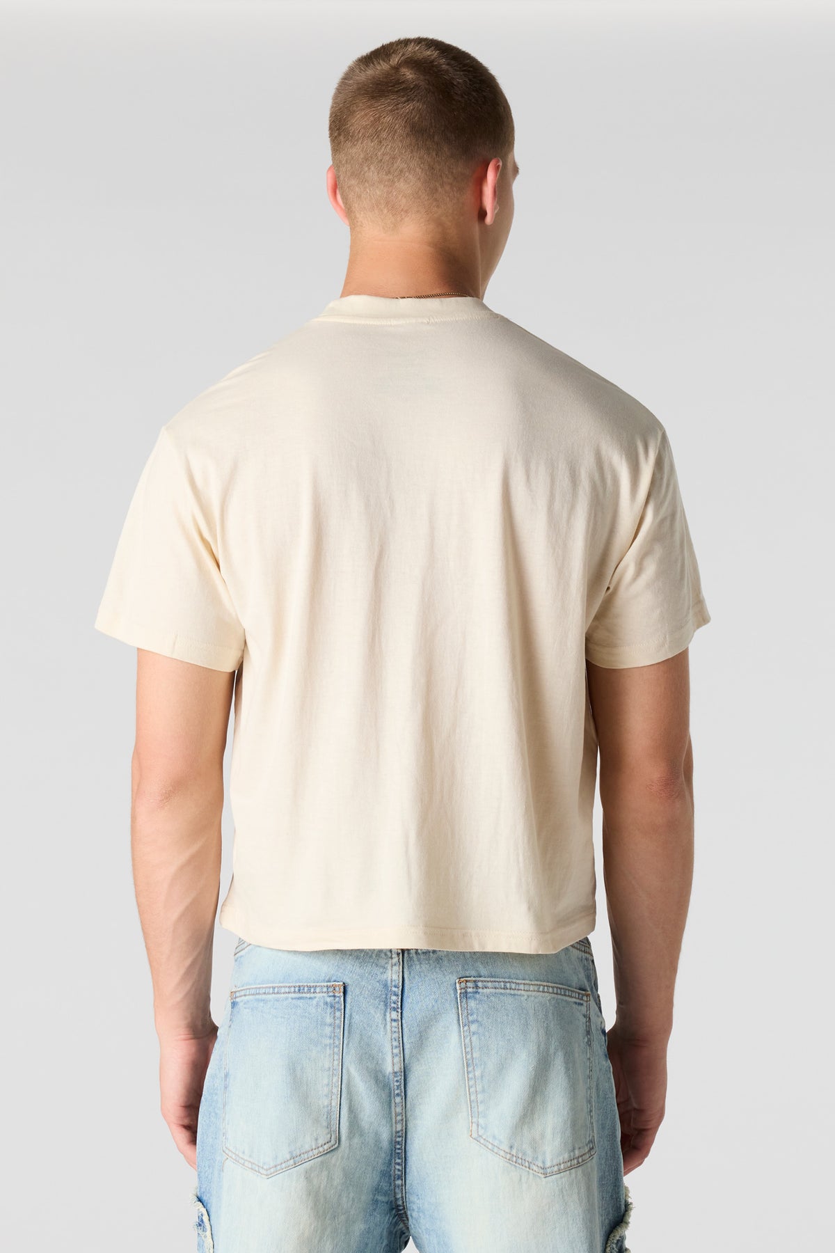 Vue alternative 2. T-shirt carré à imprimé Fender