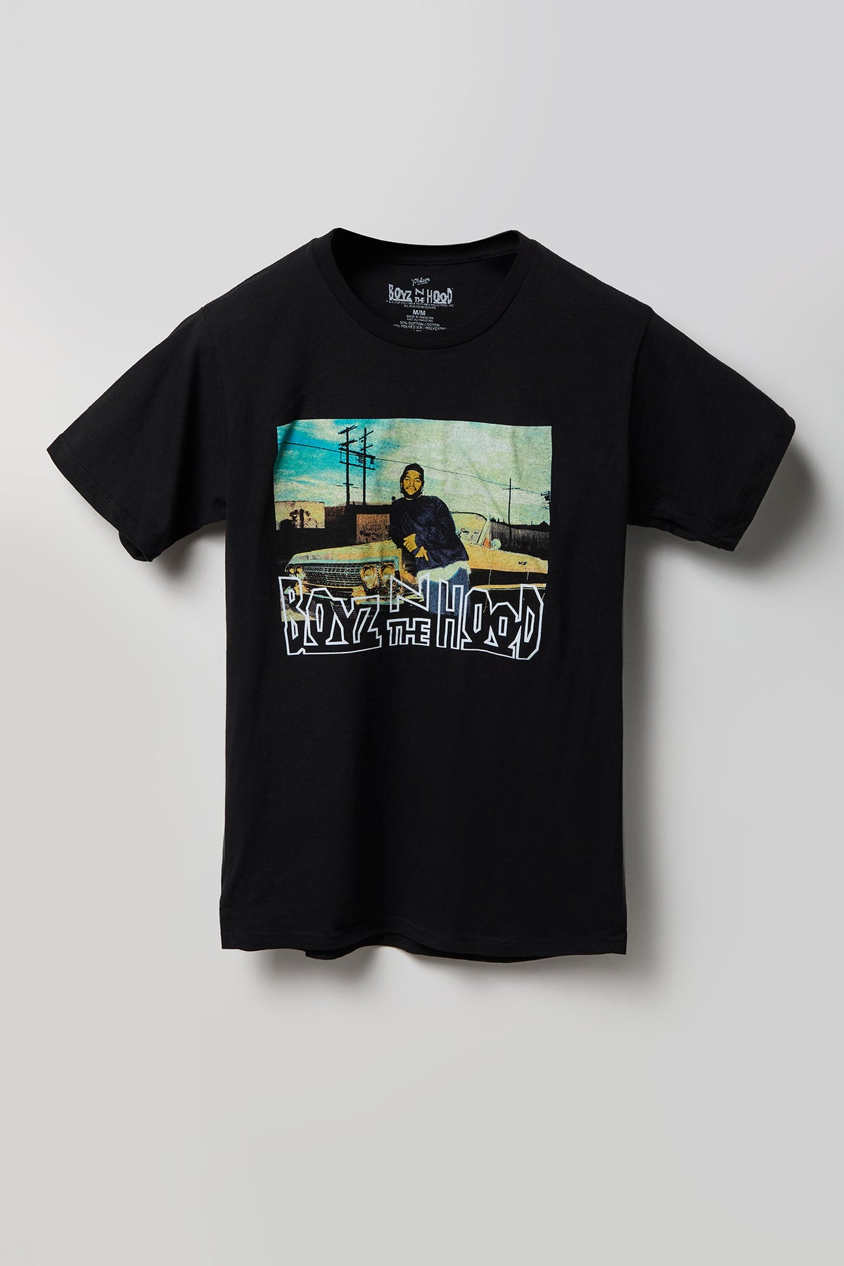 Alt View 4. Boys N The Hood Graphic T-Shirt - Black