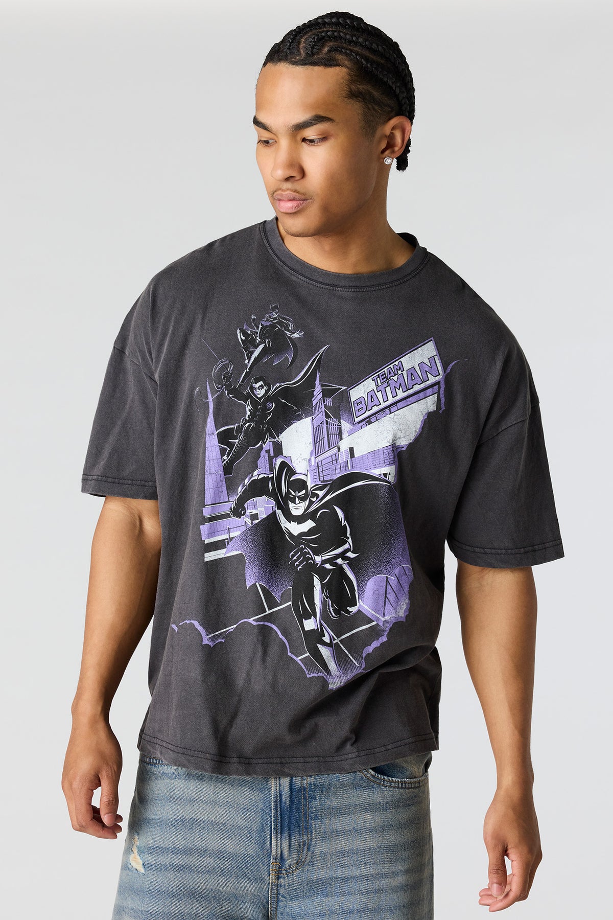 T-shirt à imprimé Team Batman