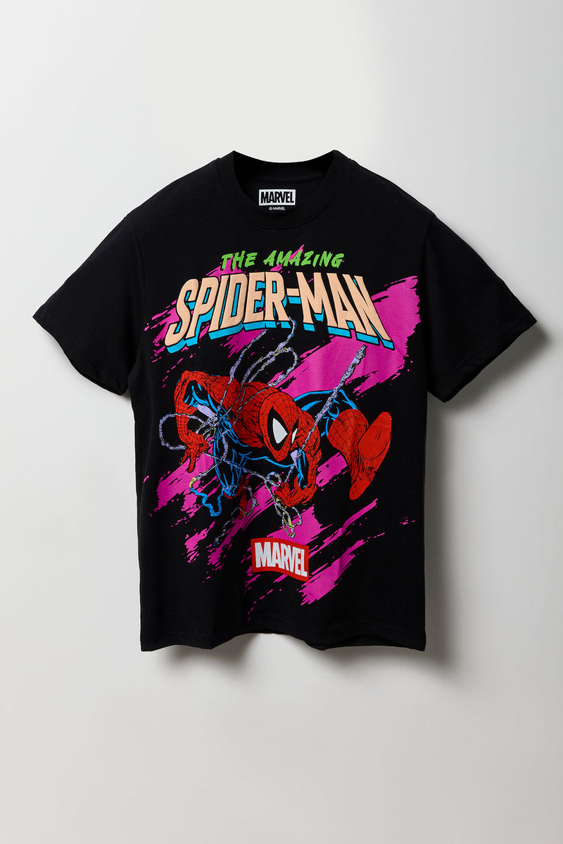 T-shirt à imprimé Spider-Man