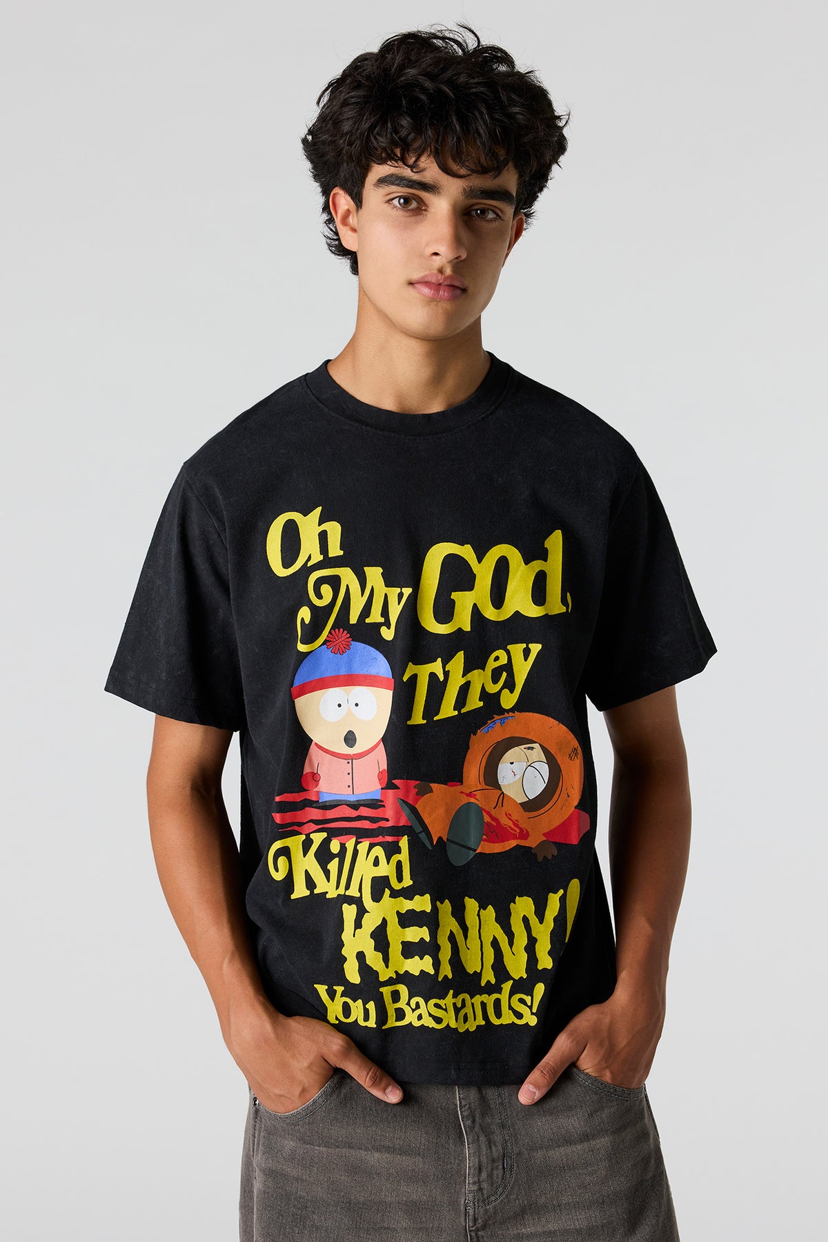 South Park Graphic T-Shirt - Solid Black