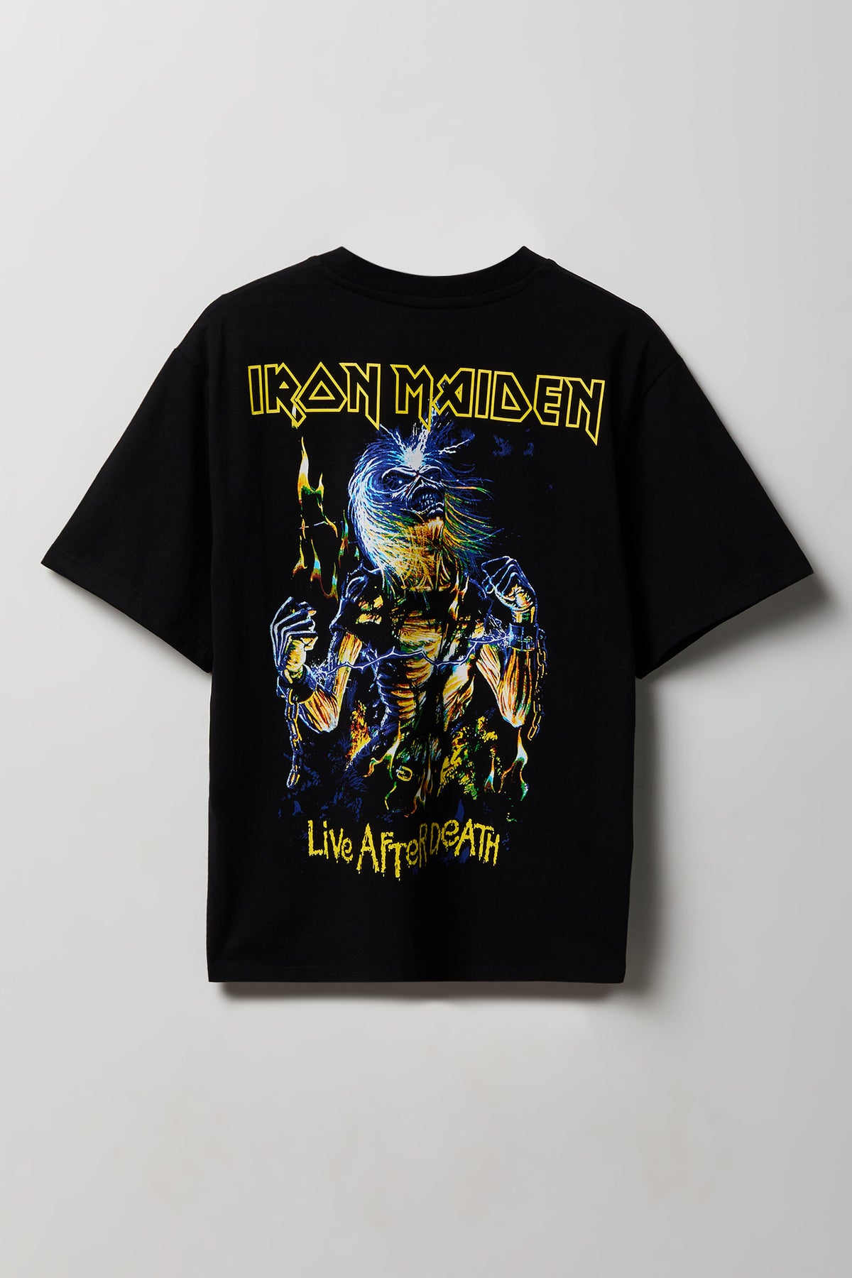 T-shirt à imprimé Iron Maiden