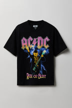 T-shirt à imprimé AC/DC