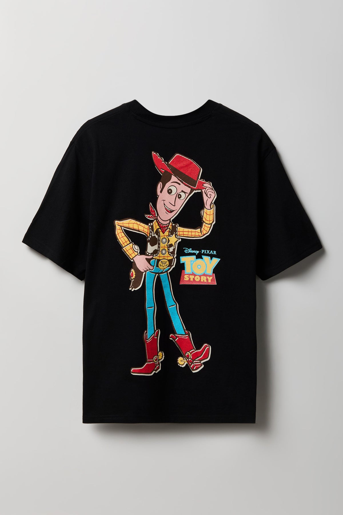 Toy Story Woody Graphic T-Shirt - Black