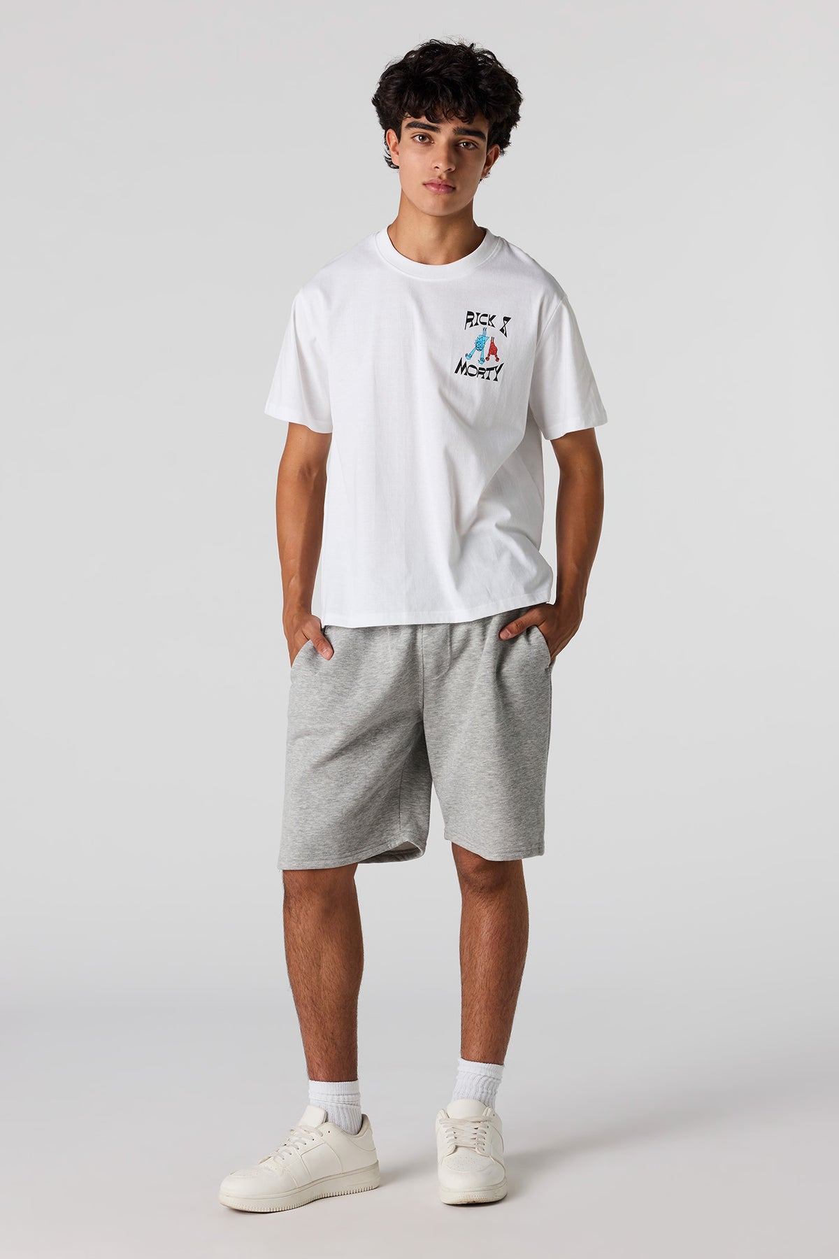 Alt View 3. Rick & Morty Graphic T-Shirt - White