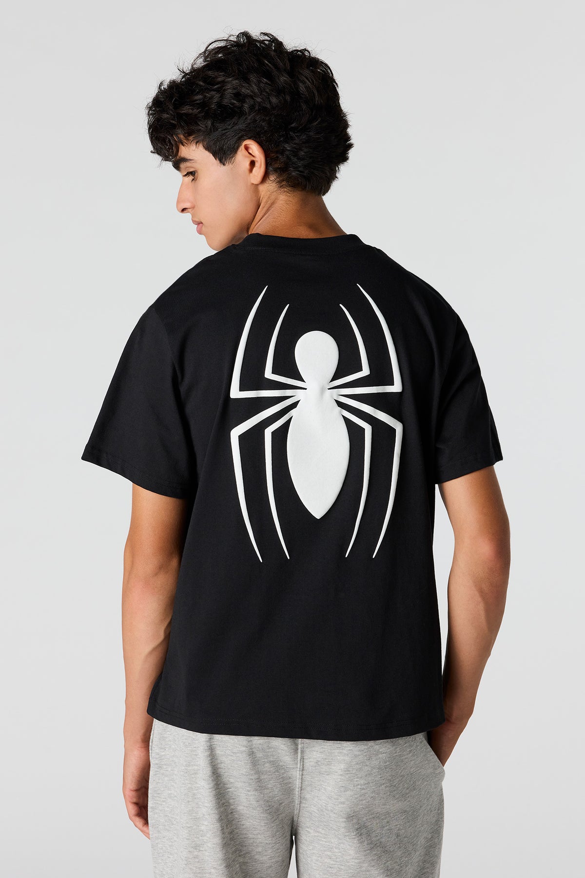 Alt View 2. The Amazing Spider-Man Graphic T-Shirt - Black