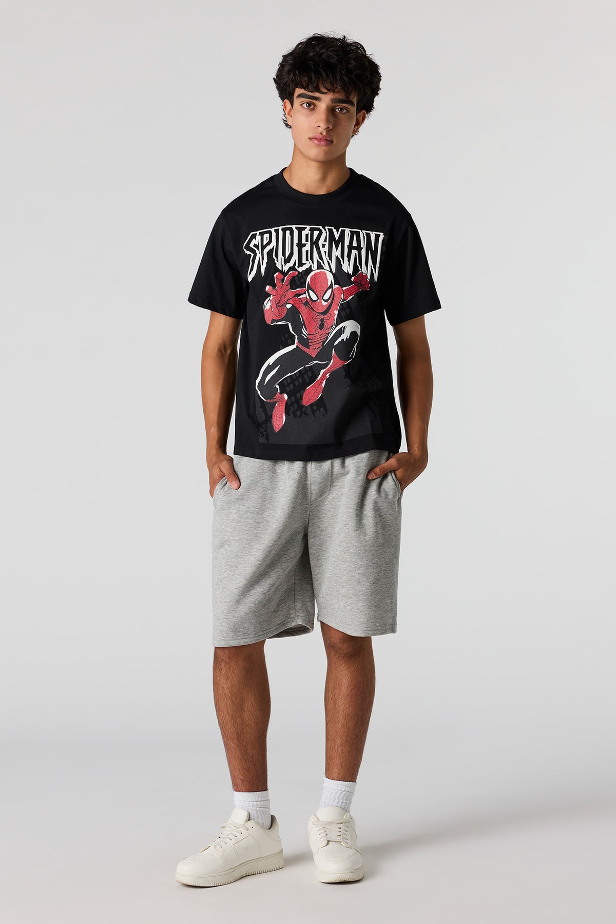 Alt View 3. The Amazing Spider-Man Graphic T-Shirt - Black