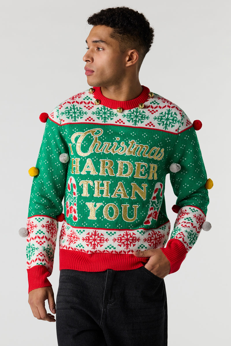 Jingle Bell Christmas Sweater