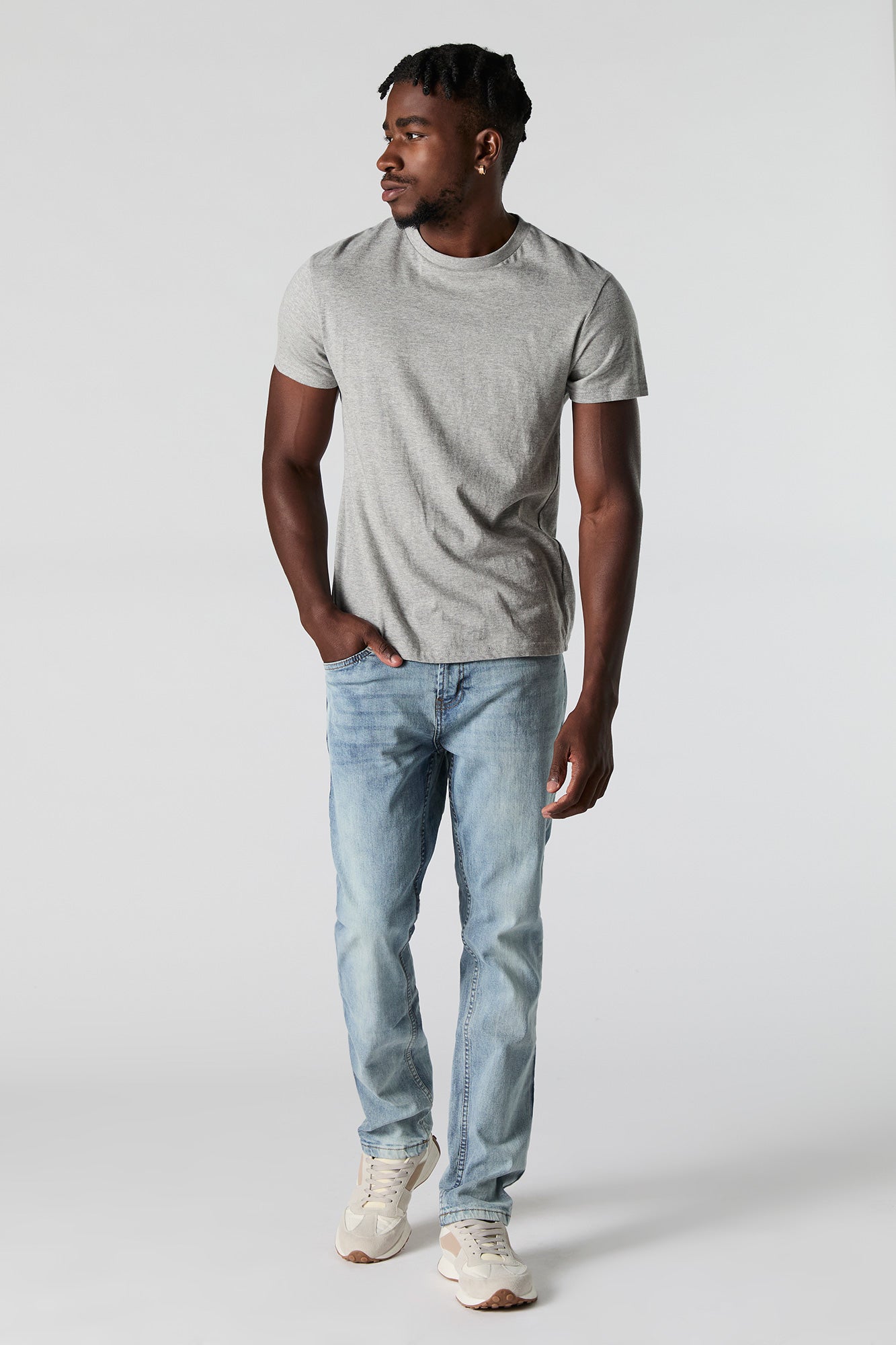 Light Wash Slim Jean