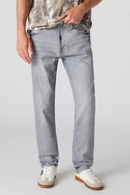 Jean mince gris pâle