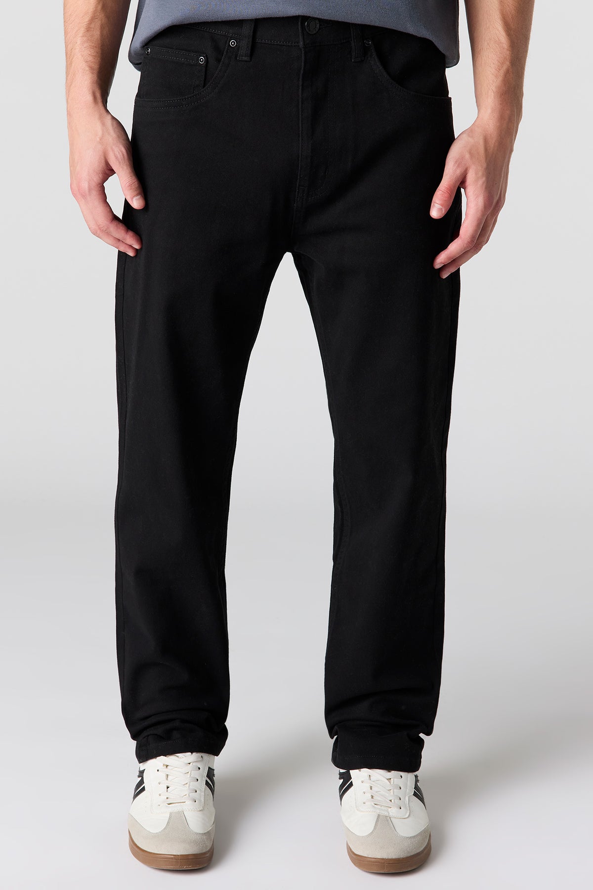 Straight Black Jean - Black