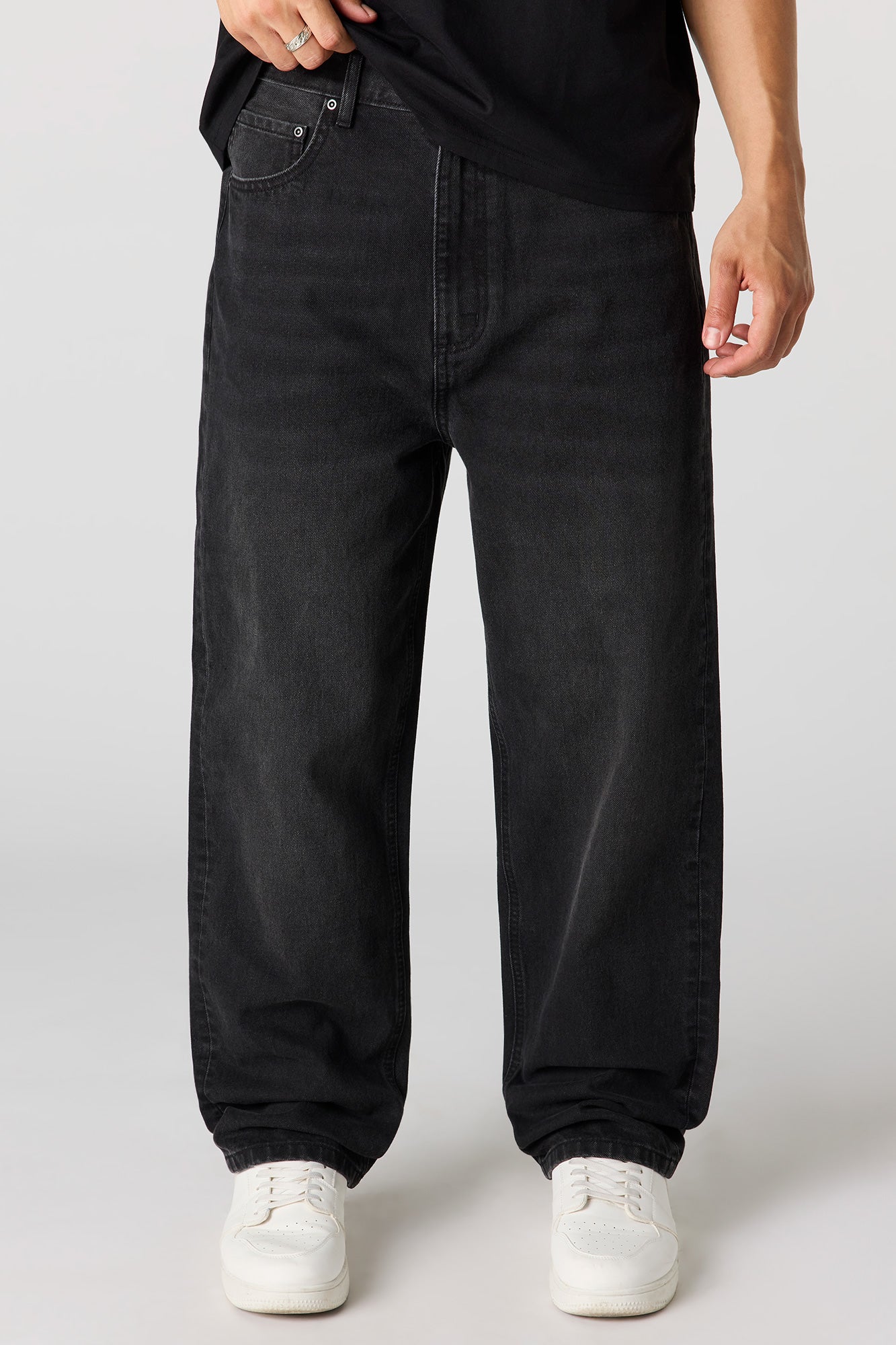 23AWsupreme baggy jeans Ｗ34 ブラック Baggy Washed Black Jean – Urban Planet