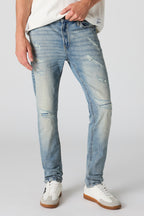Stretch Ripped Slim Jean