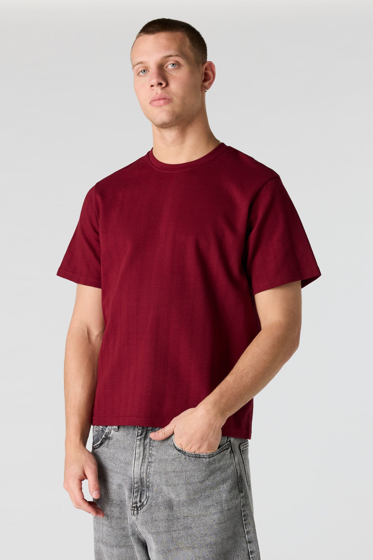 T-shirt texturé