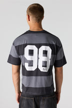 T-shirt carré rayé