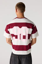 T-shirt carré rayé