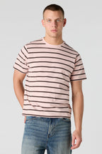 Striped Crewneck T-Shirt