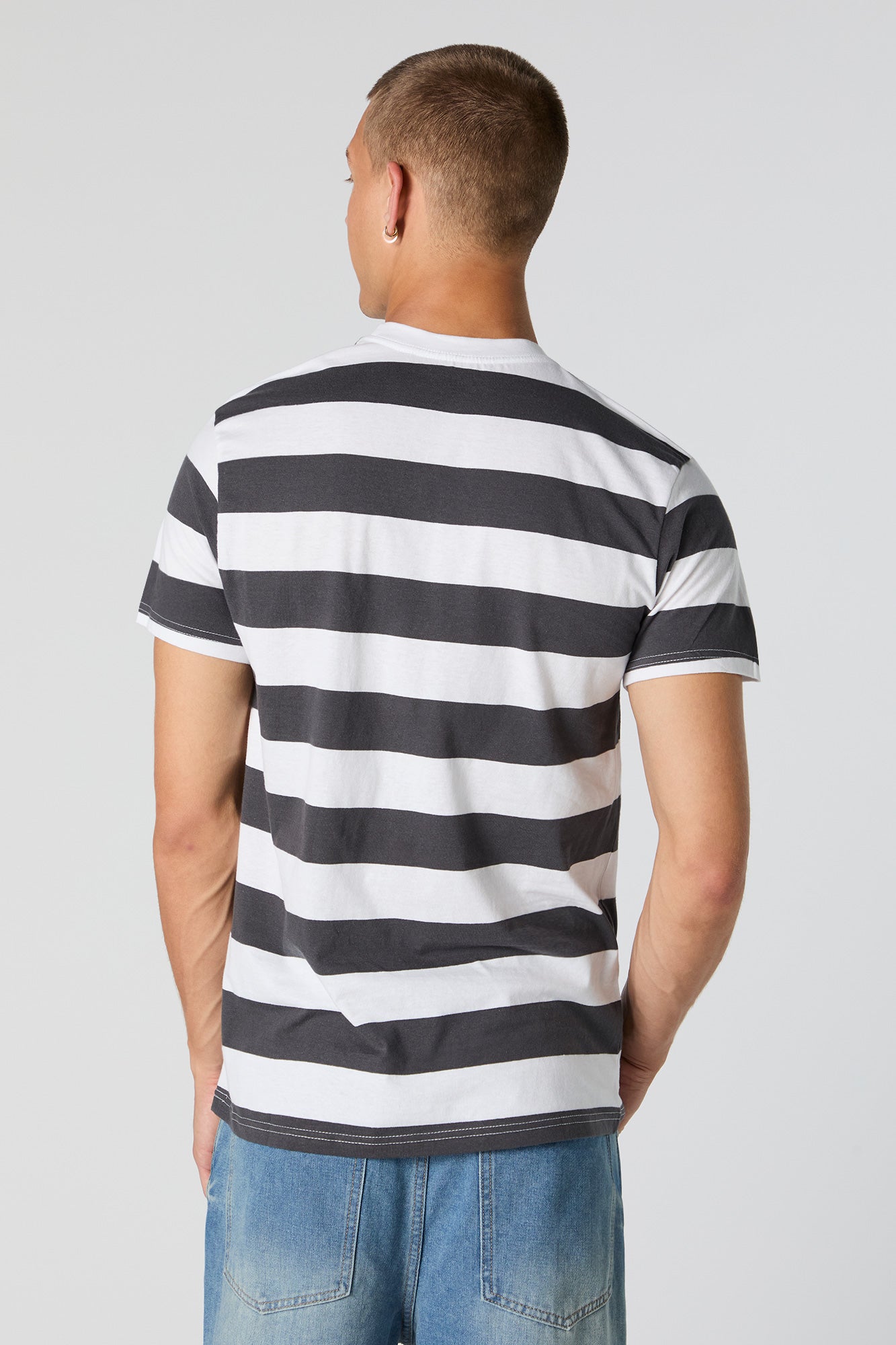 New York Graphic Striped -Shirt