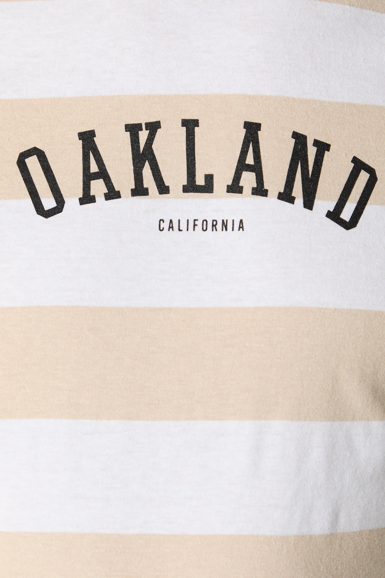 Oakland Graphic Striped -Shirt