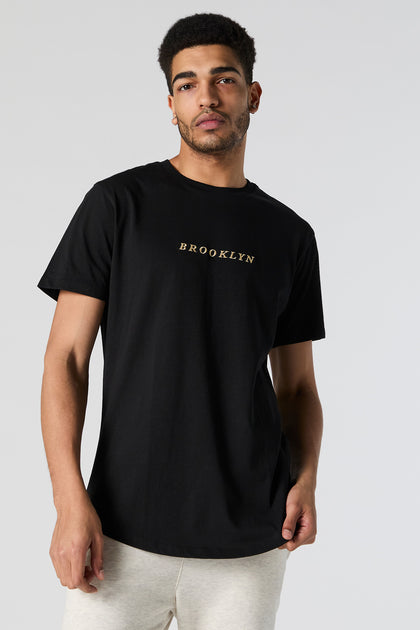 T-shirt avec motif brodé Brooklyn