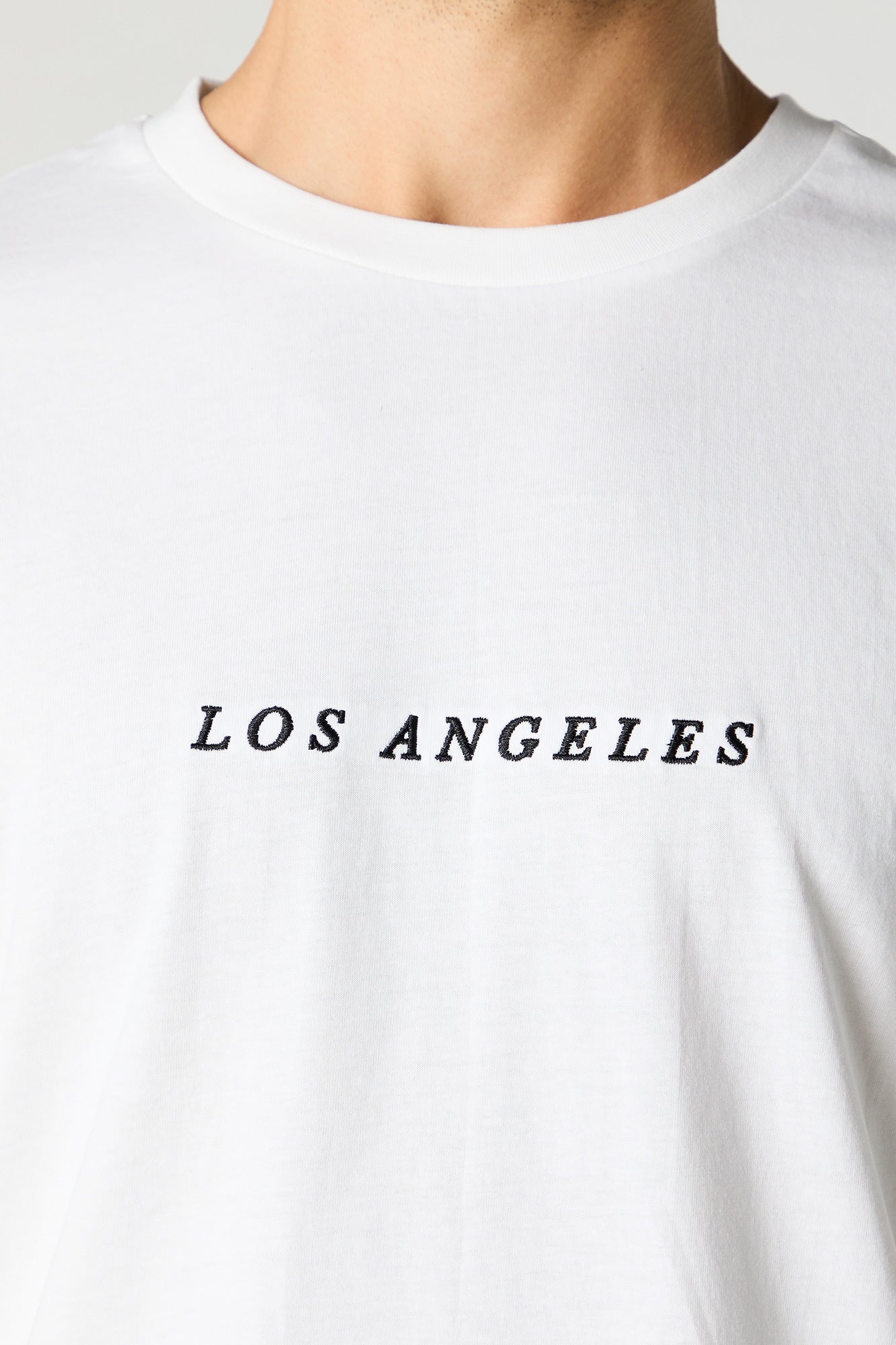 T-shirt avec motif brodé Los Angeles