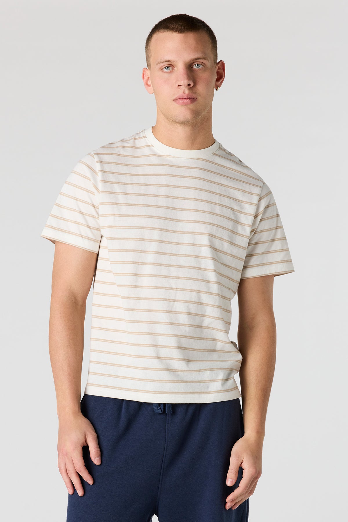 Striped T-Shirt - Natural
