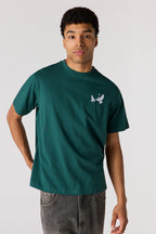 T-shirt avec motif brodé