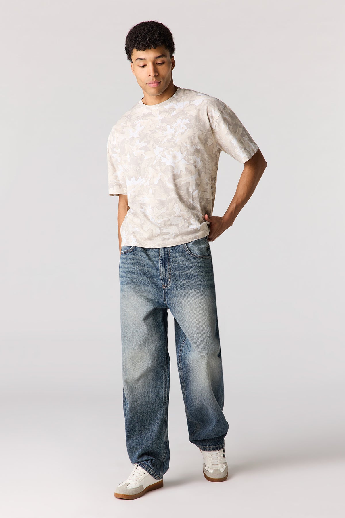 Alt View 3. Boxy T-Shirt - Camouflage