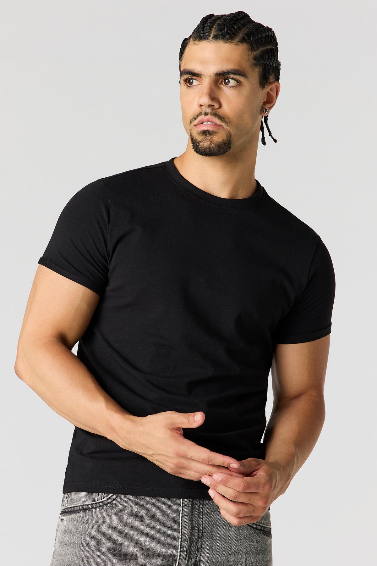 T-shirt ras du cou mince