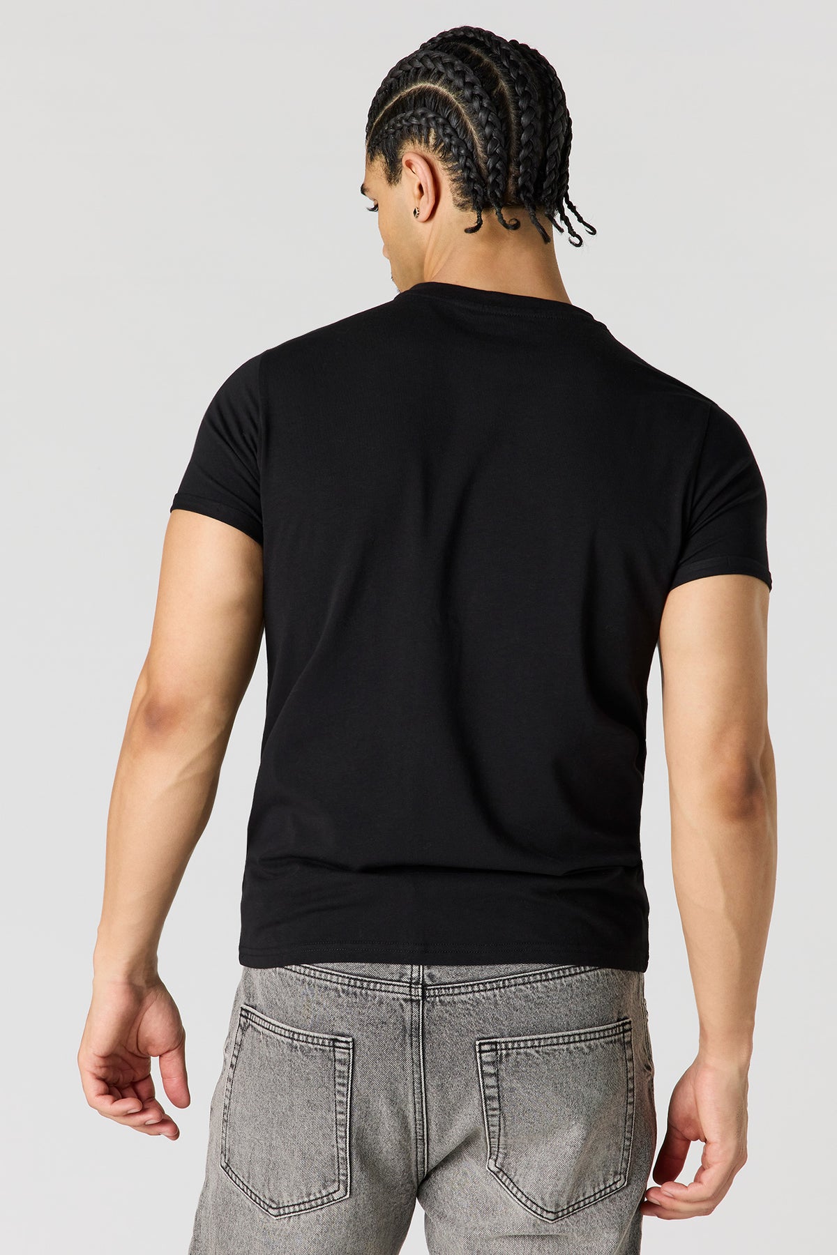 Vue alternative 2. T-shirt ras du cou mince