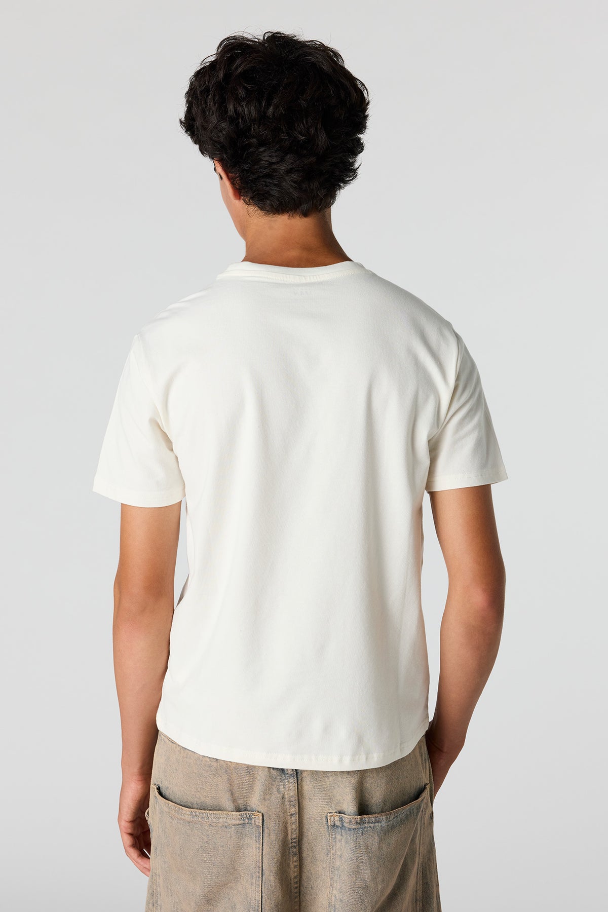 Alt View 2. Slim T-Shirt - White