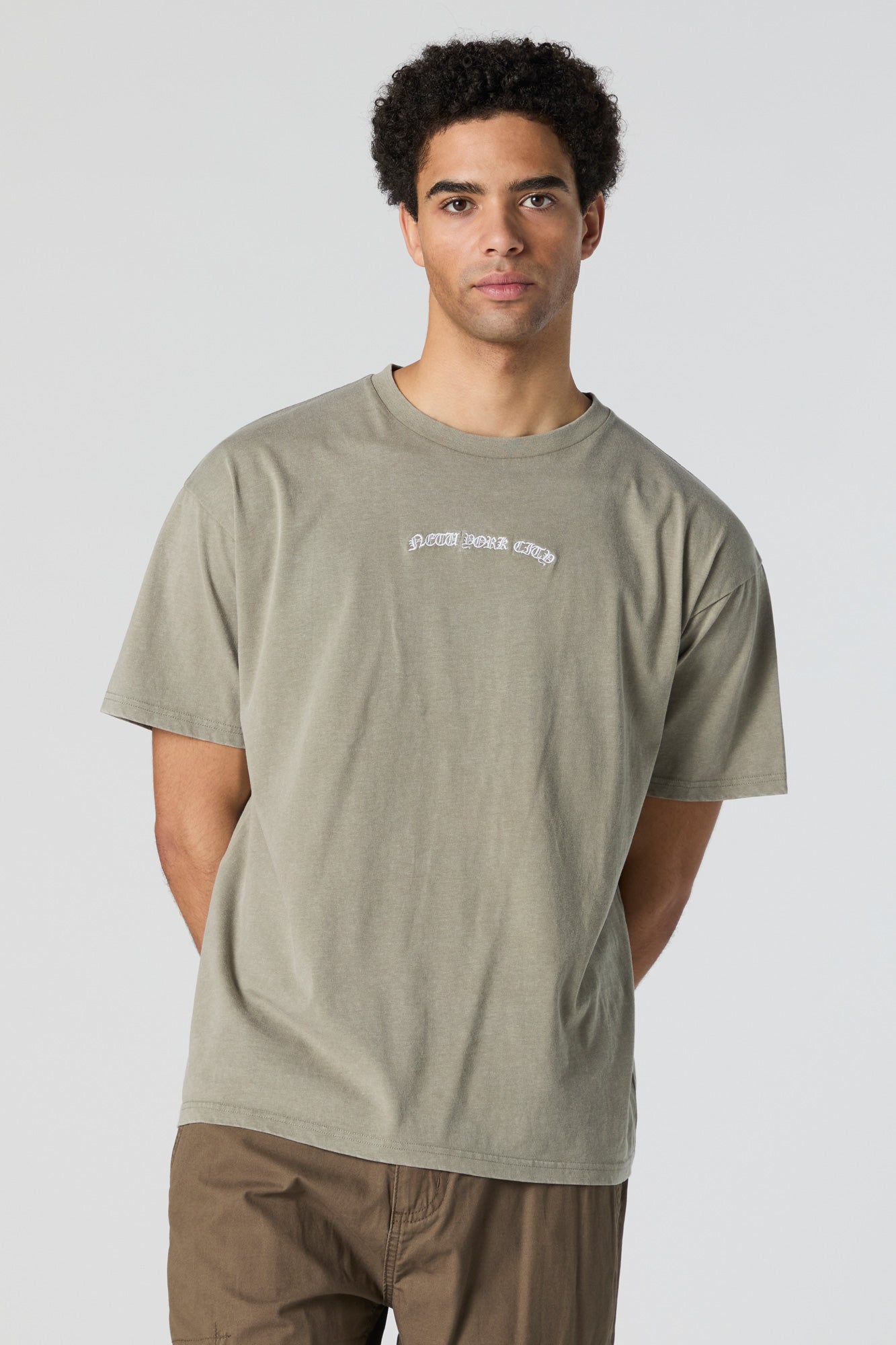 New York City Embroidered T-Shirt