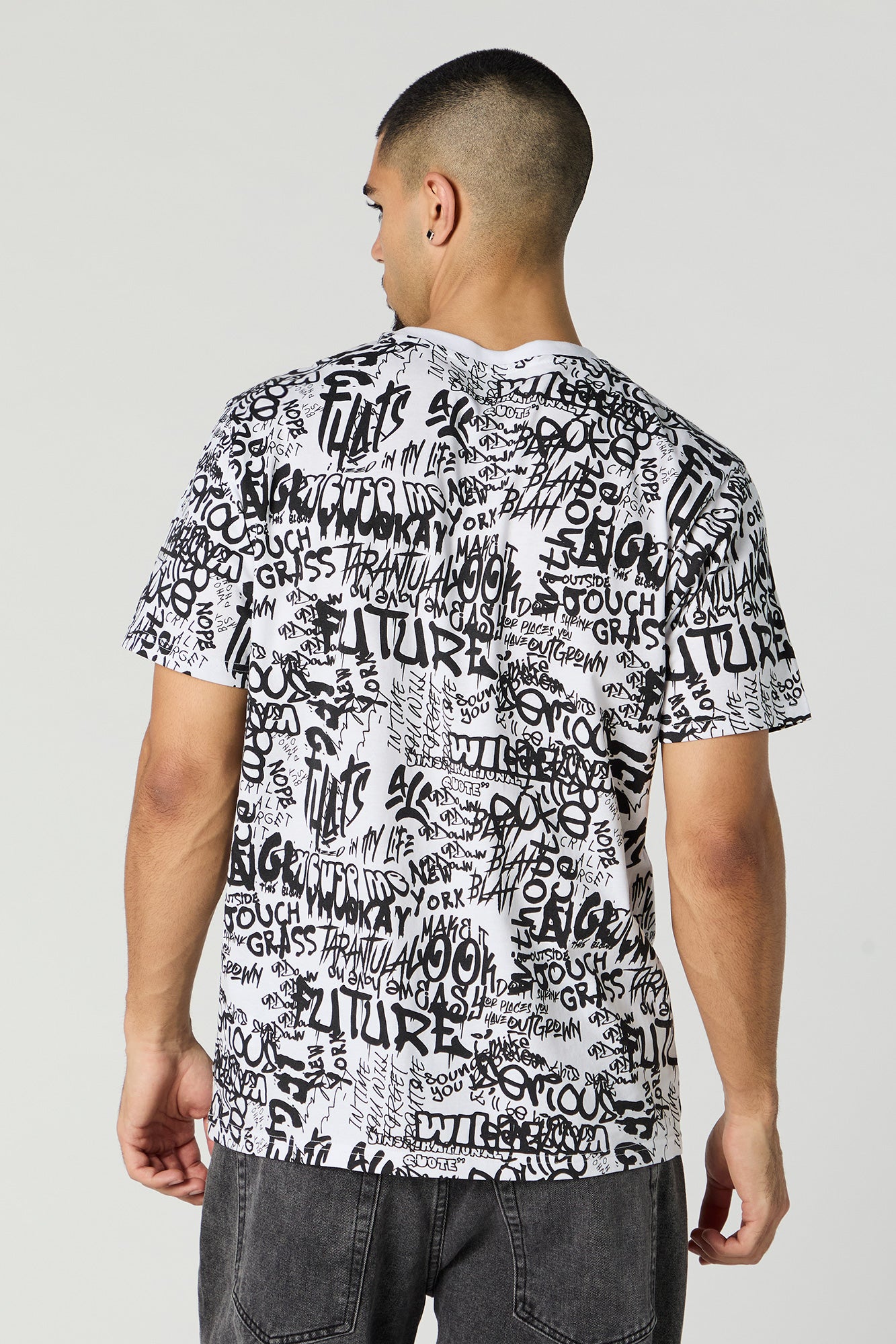 Graffiti Print T-Shirt