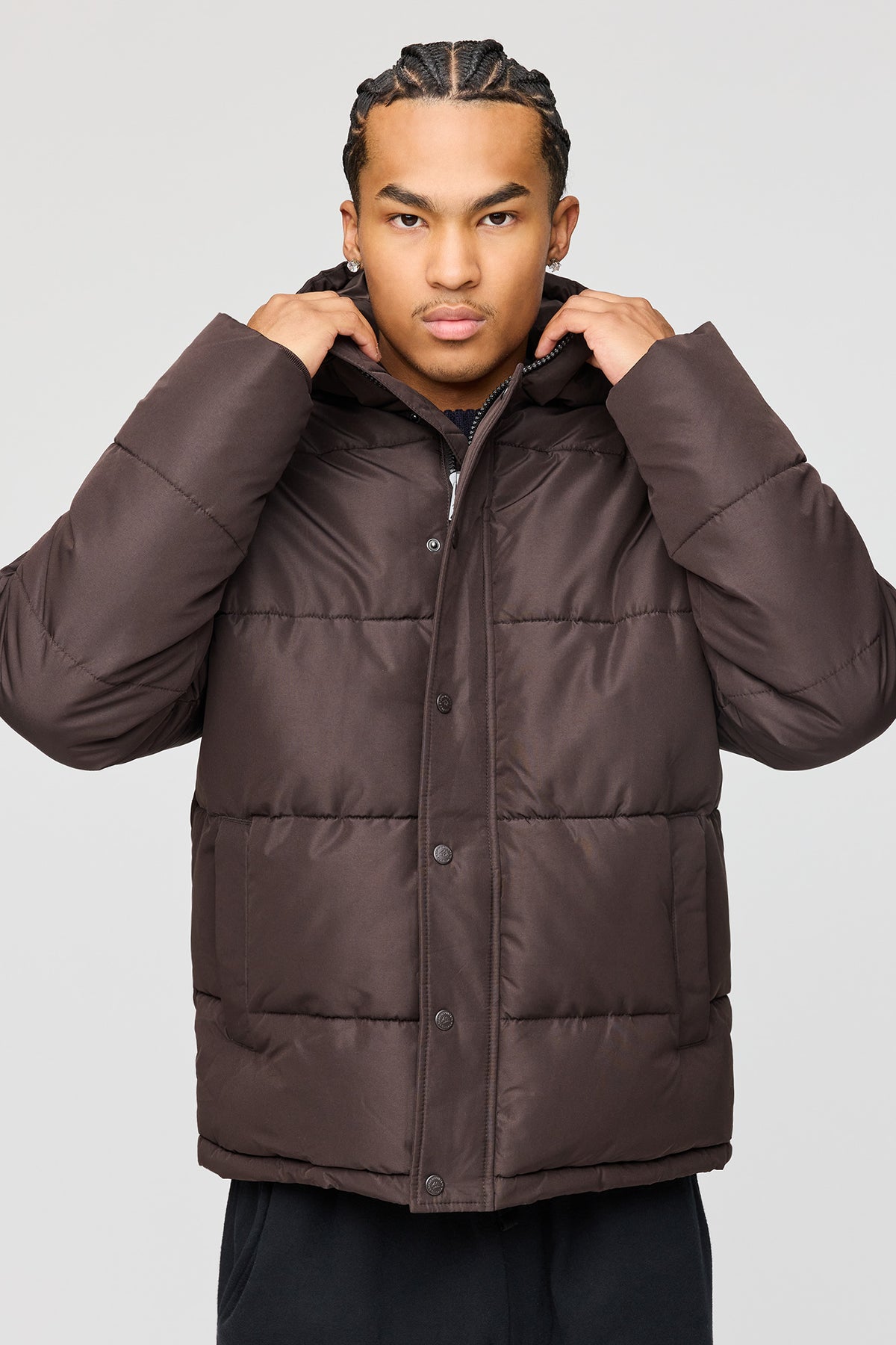 Blouson bouffant à capuchon Whistler 