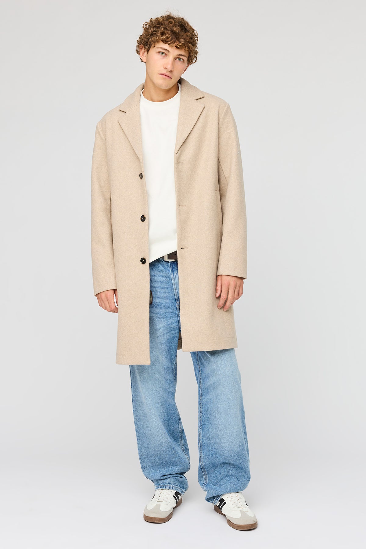 Pea Coat - Oatmeal