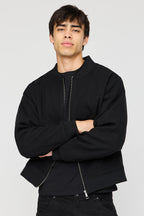 Blouson aviateur doublé de similifourrure