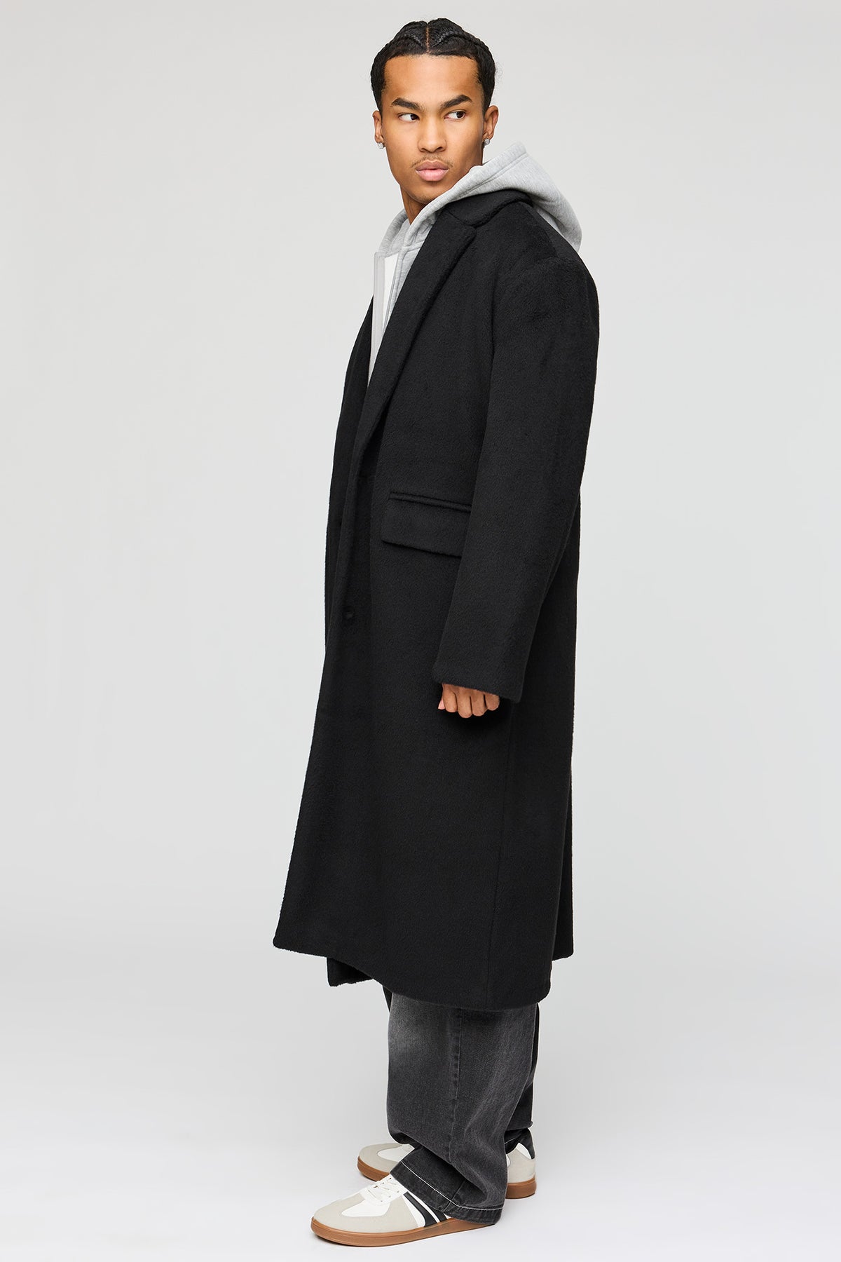 Vue alternative 2. Manteau habillé surdimensionné